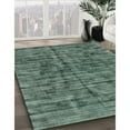 thumbnail image 2 of Ahgly Company Indoor Round Contemporary Green Abstract Area Rugs, 4' Round, 2 of 6