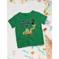 thumbnail image 6 of Tstars Boys' 2nd Birthday T-Shirt - Bulldozer Construction Design - Two Handsome Graphic - Size 4T - Green, 6 of 7
