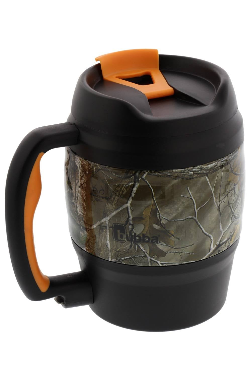 BUBBA Classic Insulated Mug 52oz Travel Coffee Gray/Chrome Keg And Keg Lot  READ