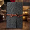 thumbnail image 4 of Picky Bride Vintage Black Wedding Invitations with Envelopes Rustic Invitations for Unique Wedding Theme Envelopes Included Super Quality Paper - Set of 20, 4 of 4