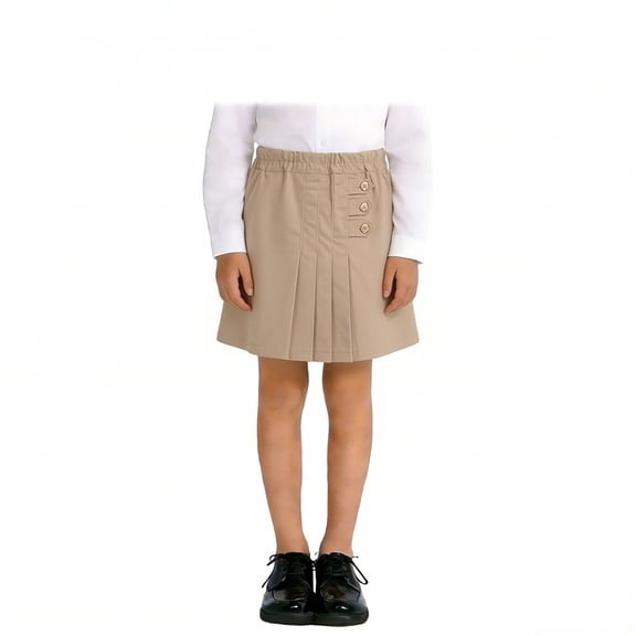 School Uniform Skirts for Girls Pleated Skirt for Girls Khaki Girl School Uniform Back To School Outfits for Girls 10-11 Years