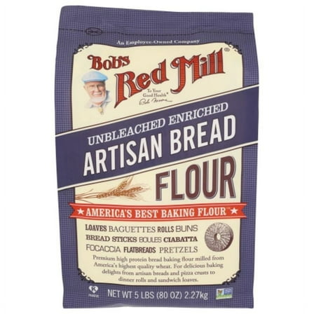 Bob's Red Mill Artisan Bread Flour 5 lb Pack of 2