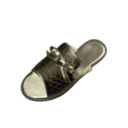 

Womens Leisure Vacation Comfortable Hollow Bow Open Toe Beach Sandals Summer Open Toe Slide Sandals Comfortable Flats Flip-Flops Sandal Casual Platforms Wedge Sandals Boho Dressy Heeled Sandals A0