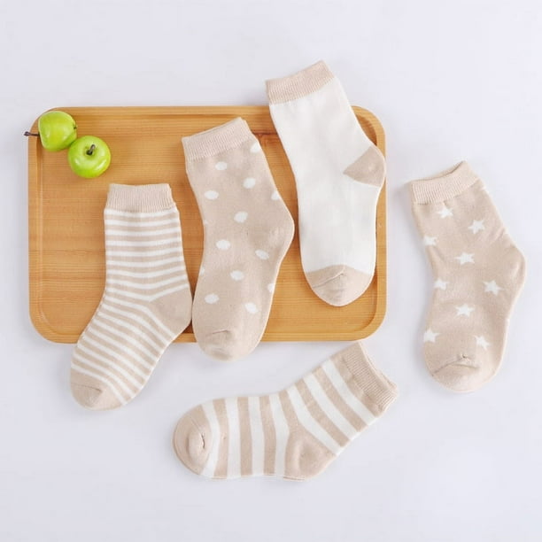Calcetines de algodón para bebés, niños y niñas, de primavera y otoño, calcetines para bebés, calcetines de dibujos animados bonitos para recién nacidos