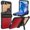 Red, variant on for Samsung Galaxy Z Flip 6 Case with Stand, [Built-in Screen Protector] [Hinge Protection] [Kickstand], Full-Body Military Protection Phone Case for Samsung Z Flip 6,Red