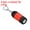 Red, variant on Uxcell 2.1" Mini Rechargeable LED Keychain Flashlight USB Charging 2 Pack Silver