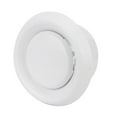 thumbnail image 4 of 100m Indoor Ceiling Wall Adjustable Air Vent Outlet Ducting Ventilation Grill Cover, 4 of 8