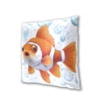 thumbnail image 3 of Cute Fish and Bubbles Throw Pillow Covers Pillowcases 20 x 20 Inch Home Decor 2 Packs for Bedroom Sofa, 3 of 6