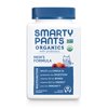 Daily Organic Gummy Men's Multivitamin: Vitamin C, D3 & Zinc for Immunity, Biotin, Omega 3, Selenium, B6, Methyl B12 for Energy by SmartyPants (120 Ct, 30 Day Supply) Packaging May Vary