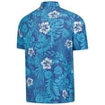 thumbnail image 3 of Men's Margaritaville Navy Cleveland Guardians Palm Shade Party Button-Up Shirt, 3 of 3