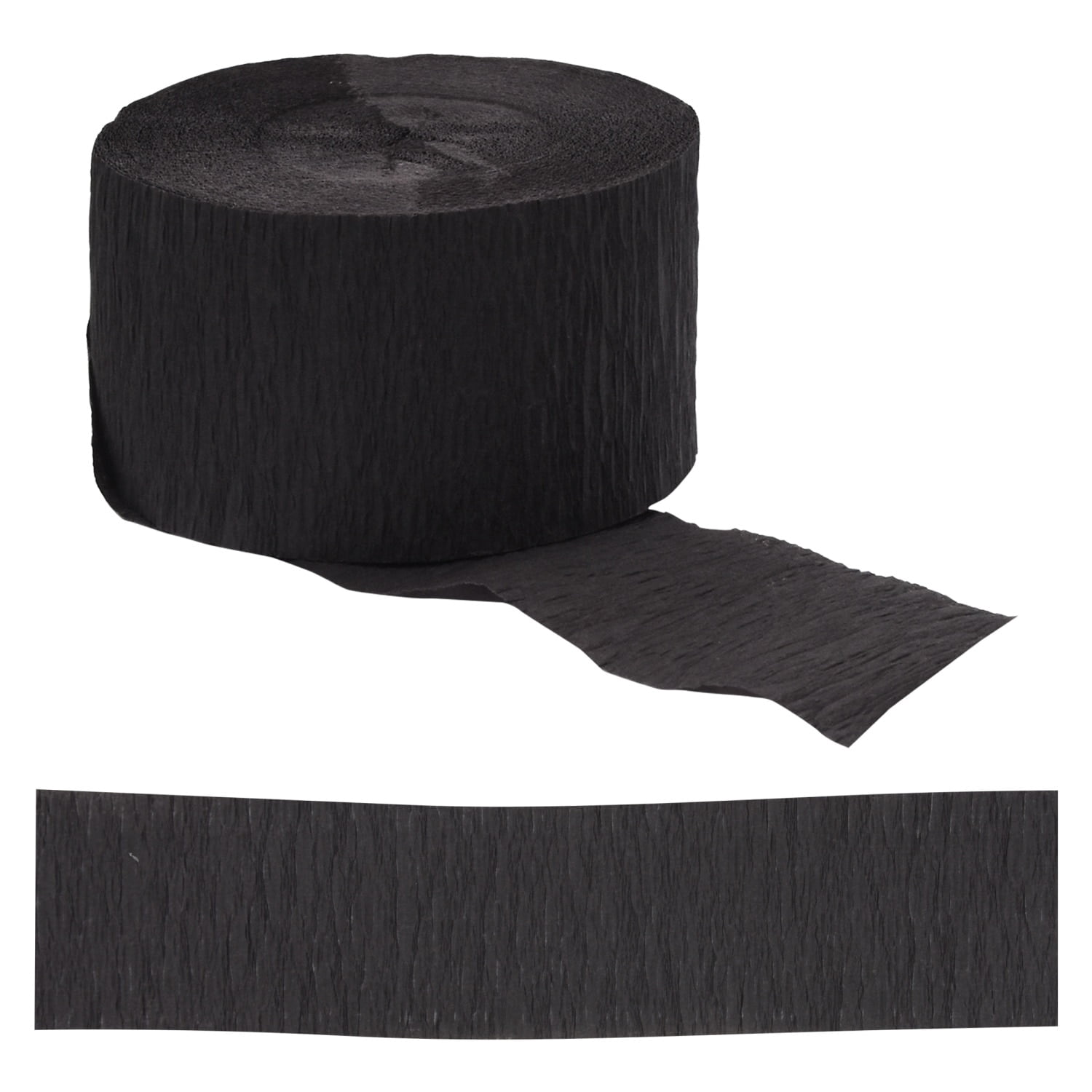 Black Crepe Paper