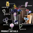 thumbnail image 3 of Remocguys Rose Bouquet Building Sets Compatible with Lego Flowers with Vase Botanical Collection for Adults Girls 982PCS, 3 of 7