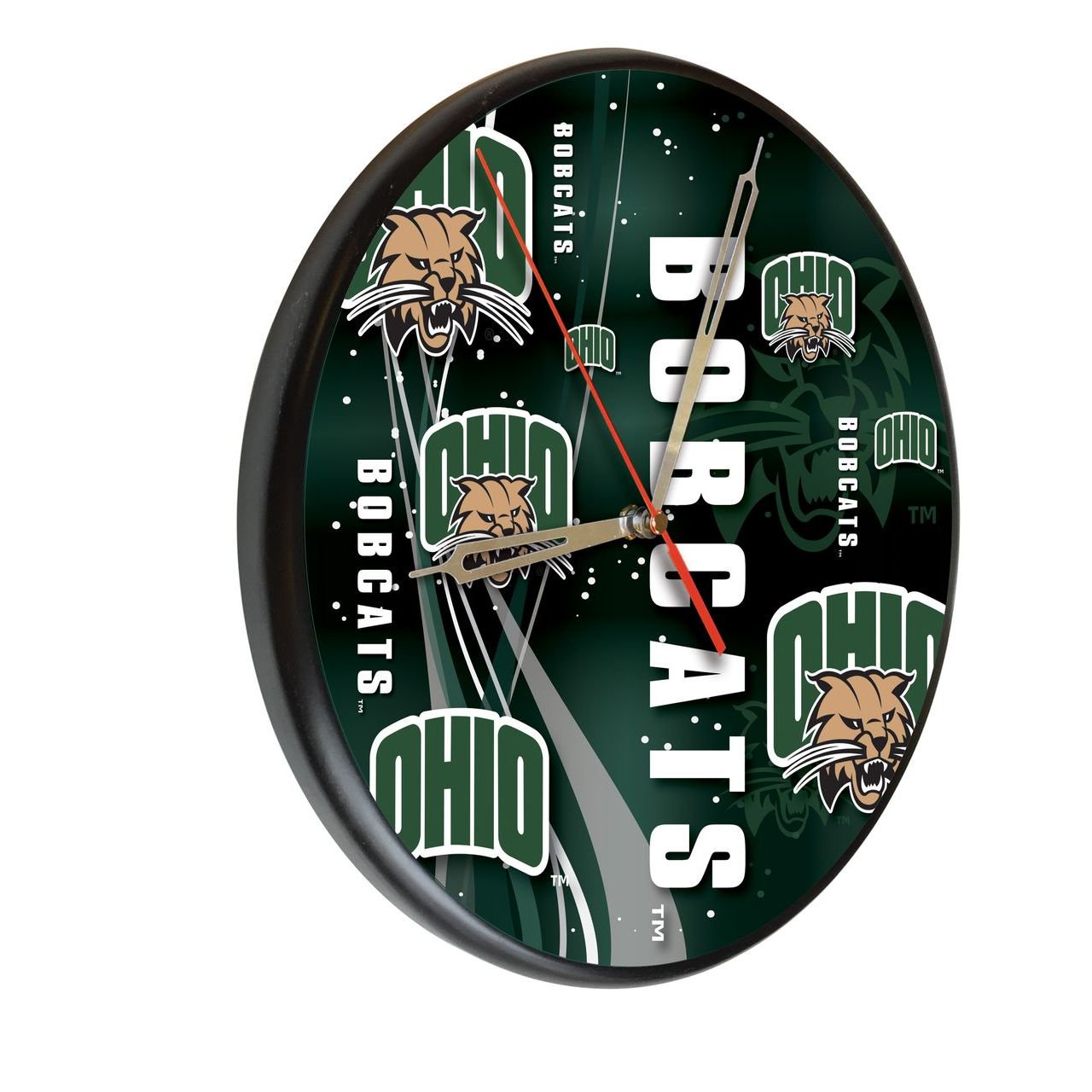 Ohio University 13 Solid Wood Clock