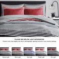 thumbnail image 6 of Comfort Spaces 9-Piece Queen Comforter Sets Microfiber Bed in a Bag Bedding Set with Sheets and Side Pockets, Red/Gray, 6 of 10