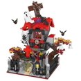 thumbnail image 1 of LOZ Mini Bricks Halloween Building Block Set Haunted/Freak/Pumpkin/Witch House Model Building Kit Halloween Display, 1 of 5