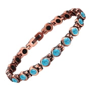 JUPAOPON Jewelry On Clearance 2023 New Retro Sculpture Lymphatic Drainage The-Rapy Magnetic Germanium Lymphdetox Magnetotherapy Bracelet For Men And Women Multicolor One Size