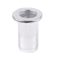 thumbnail image 1 of M5 Aluminium Threaded Rivnuts Flat Head Rivet Nuts Nutserts 400Pcs, 1 of 7