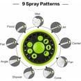 thumbnail image 3 of Heavy Duty Garden Hose Nozzle with Adjustable Spray Patterns, Zinc Alloy Ensures Leak-Proof & High Pressure Performance, Ergonomic Grip, Quick Connector for Wide Range Scenarios, Long Service Life, 3 of 5
