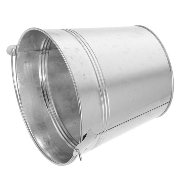 Hemoton Small Galvanized Metal Buckets for Party Favors Rustic Iron Pails Flower Planters Heavy Duty Ice Buckets Containers for Weddings, Birthdays