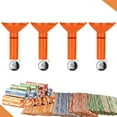 thumbnail image 2 of Hobeauty Coin Counting Wrapping Aid Coin Sorter Tubes Set Easy Coin Sorting Tube for Pennies Nickels Dimes Quarters 4pcs, 2 of 7