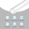 thumbnail image 3 of Unique Bargains Tube Rond en Acrylique Rigide Transparent 9mm ID x 12mm OD x 305mm, 3 of 6