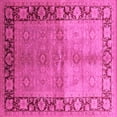 thumbnail image 1 of Ahgly Company Indoor Square Oriental Pink Industrial Area Rugs, 7' Square, 1 of 4
