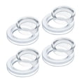 thumbnail image 1 of LEEYNEER Anneau de Parasol de Table en Silicone pour Patio Extérieur Transparent, 1 of 6