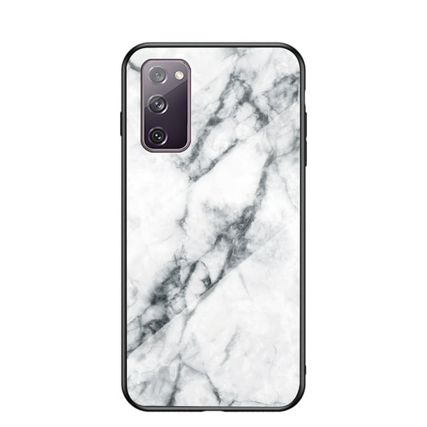 Allytech Galaxy S Fe 5g Case Galaxy S Fe Case Marble Case Cover Tempered Glass Back Cover Anti Scratch Shockproof Wireless Charging Support Case For Samsung Galaxy S Fe S Fan Edition