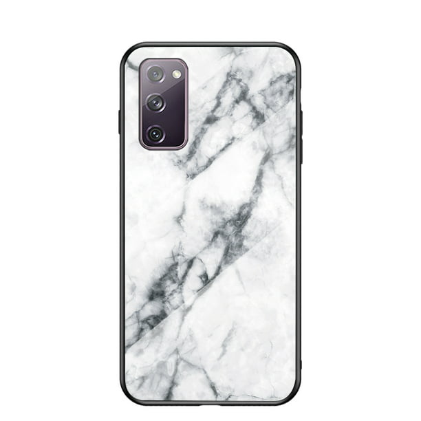 Allytech Galaxy S Fe 5g Case Galaxy S Fe Case Marble Case Cover Tempered Glass Back