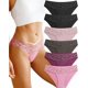thumbnail image 1 of ¿Qué es la ropa interior sin costuras para mujeres? Bragas de bikini sexys invisibles de encaje para damas de corte alto Hipster invisible descarado, 1 of 5