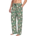 thumbnail image 6 of Naloa Mushrooms Gnome Pajama Pants Men, PJ Bottoms, Sleep & Lounge Pants-XX-Large, 6 of 6