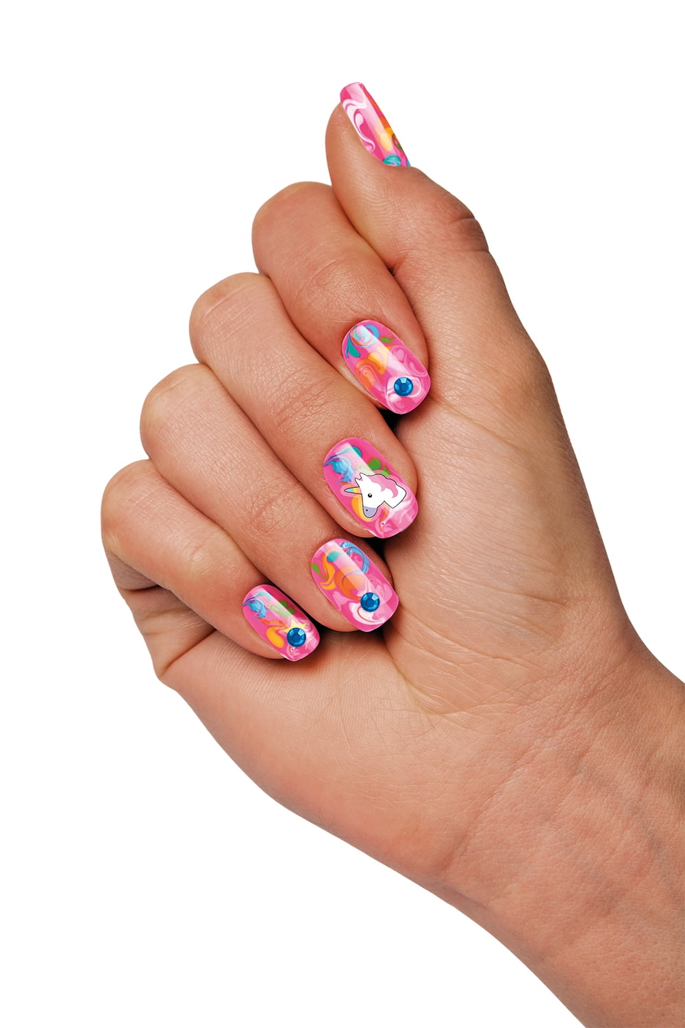 Cra-Z-Art Be Inspired Marble Effects Nail Polish Art for Tween to Teen Girls