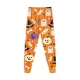 thumbnail image 6 of Futezty Girls Boys Halloween Pajamas Set Sleepwear Pumpkin Graphic Pjs Toddler Long Sleeve Jammies Kids Loungewear 2T-9T, 6 of 7