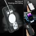 thumbnail image 5 of SaniMore for iPhone 14 Pro Max Multi-Functional Magnetic Case with Wireless Charging, 3 Layers Protection Case with Car Mount & Kickstand Military Grade Shockproof Protective Case, Black, 5 of 6