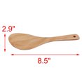thumbnail image 2 of Unique Bargains 2pcs Wooden Rice Spoon Non-stick Heat-resistant Rice Spatula Kitchen Tableware, 2 of 7