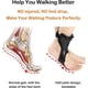 thumbnail image 3 of 1 Pack Drop Foot Brace - 2022 Upgraded Medical Foot Up Ankle Foot Orthosis Support With Inflatable Airbag280mm, 3 of 4