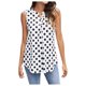 thumbnail image 2 of Camiseta sin mangas para mujer Sexy sin mangas con cremallera corazón hombro hueco Halter chaleco Pompotops lopia996654, 2 of 9