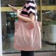 thumbnail image 5 of Bolso de mano de pana para mujer, bolso informal de gran capacidad, bolso de hombro para compras con bolsillo, 5 of 5