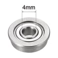 thumbnail image 4 of Unique Bargains SF604ZZ 4x12x4mm Roulements à Billes à Brides en Acier Inoxydable, 4 of 5