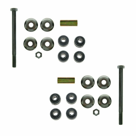 TRQ Front Sway Bar Link Left LH & Right RH Pair Set of 2 for Nissan Toyota PSA55692