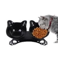 thumbnail image 1 of Pet Bowl Set Creative Tilting Neck Protective Pet Food Bowl Cat Bowl Dog Bowl, 1 of 8