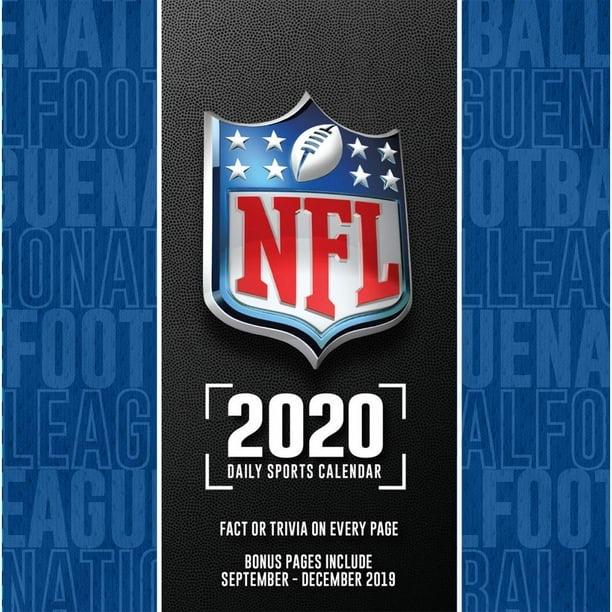Turner Licensing 2020 Nfl All Team Desk Calendar Walmart Com