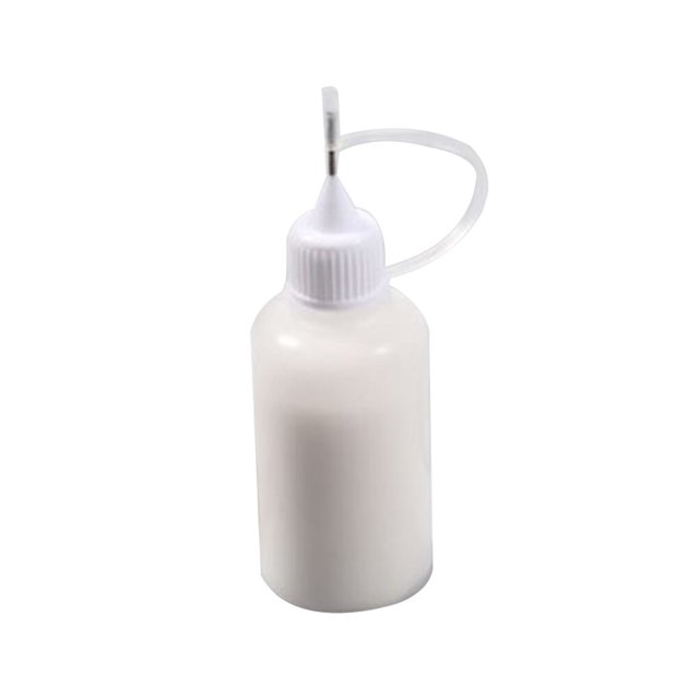 kurtrusly Paper Quilting 30ml Vide Colle Presse Bouteilles Plastique Aiguille Embout Applicateur Réutilisable Distributeur Récipient Fournitures Ménagères