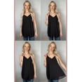 thumbnail image 4 of Zeagoo Womens Dressy Tops V-Neck Chiffon Spaghetti Strap Tank Top Long Sexy Flowy Summer Sleeveless Tops, 4 of 6