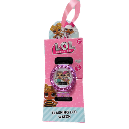 LOL Surprise Flashing LCD Kids Watch