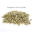 thumbnail image 4 of Perles Alphabet Rondes, 500 Pcs Perles Acryliques, Perles Alphabet pour Vêtements Bijoux DIY Doré, Argent, 4 of 8