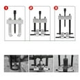 thumbnail image 2 of 9Pcs Bearing Puller Set, Heavy Duty Steel Pinion Wheel Bearing Separator Kit With Jaws, Wheel Hub Axle Puller Extractor Kit With Case, For Most Cars, 2 of 8