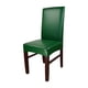 thumbnail image 1 of Billuyoard Viste sillas con estas elegantes fundas para sillas de comedor Protector de silla con funda para silla de comedor de PU Conjuntos de muebles de sala de estar verde, 1 of 6