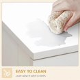 thumbnail image 6 of Barara King Dog House,Pet House,Dog Crate,Dog Crate Furniture with Soft Water-Resistant Cushion, Dog Kennel End Table with Drawer, White, 6 of 9