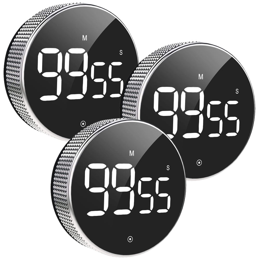 Homeika Digital Kitchen Timers, Visual timers Large LED Display